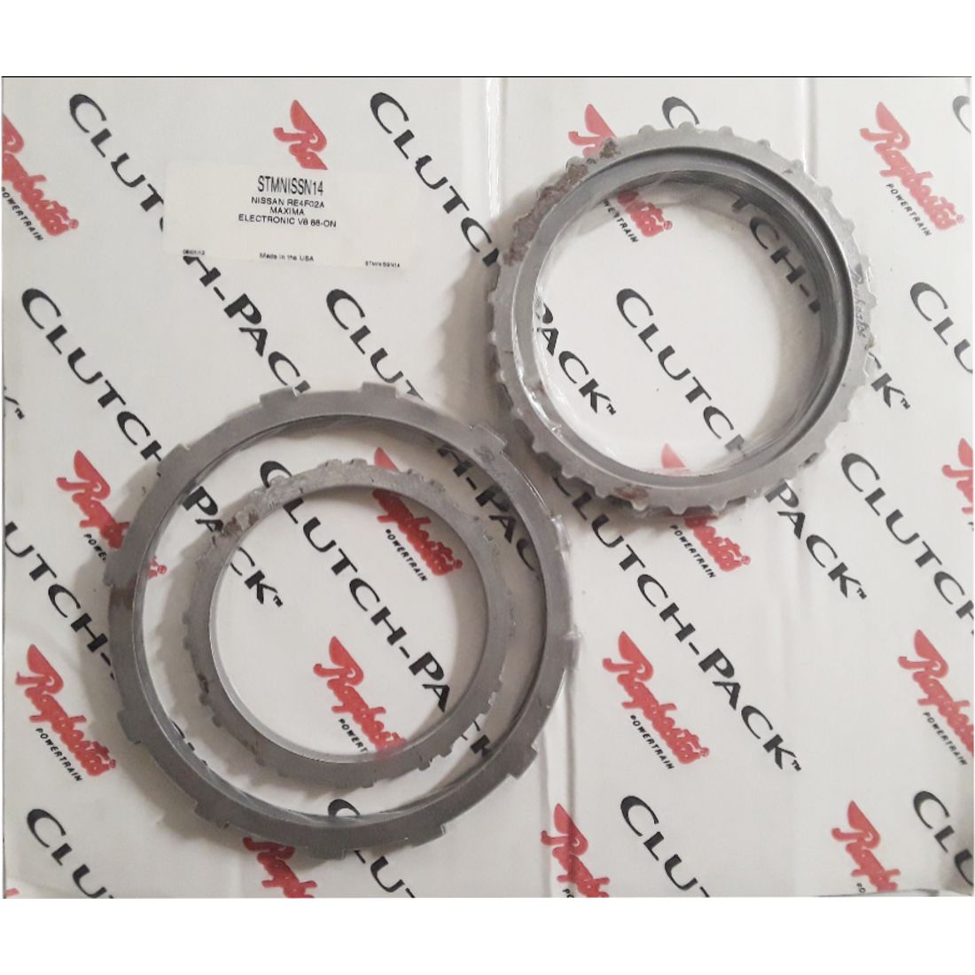 Juego discos acero RE4F02A 1988-1989