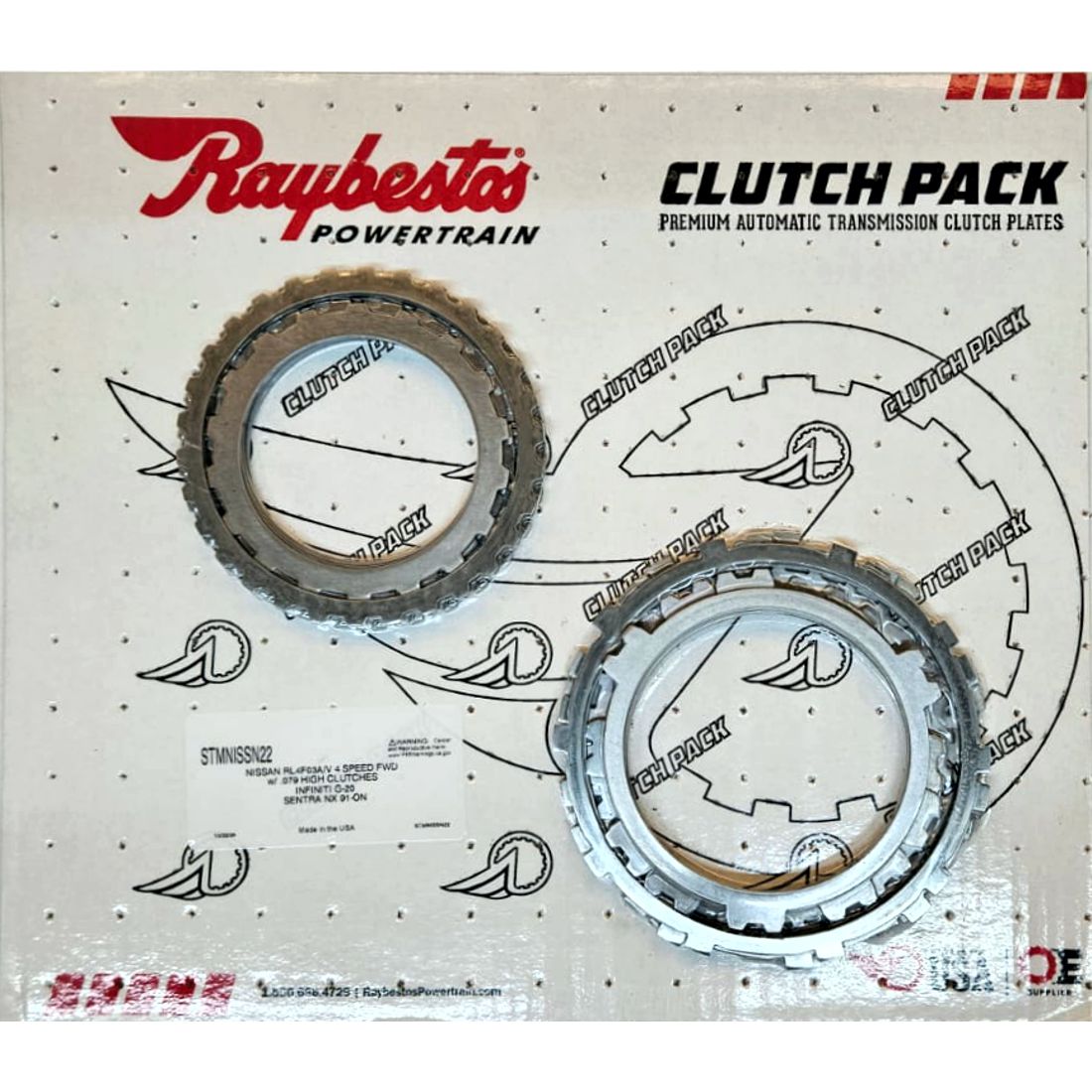 Juego discos acero RL4F03A 1991-