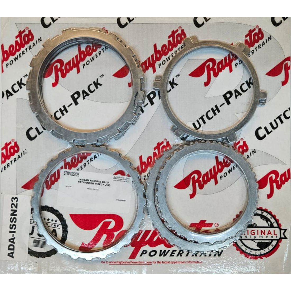 Juego discos acero RE4R01A Pathfinder Pickup J-30 1993-