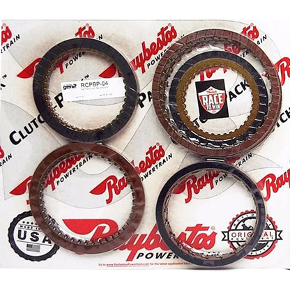 Juego discos pasta Raybestos GEN2 azules 4L60E 1982-