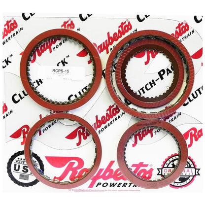 Juego discos pasta Raybestos 4L60E con 8 discos de 3/4 1982- Stage1