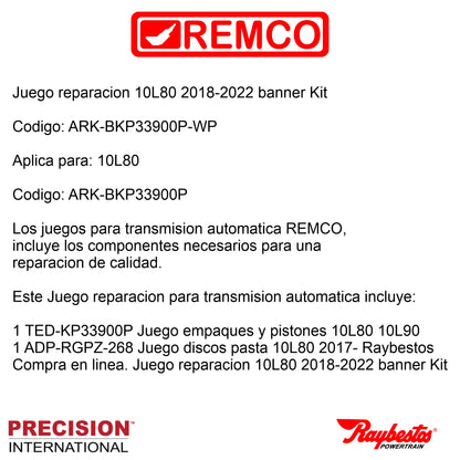 Juego reparacion 10L80 2018-2022 banner Kit