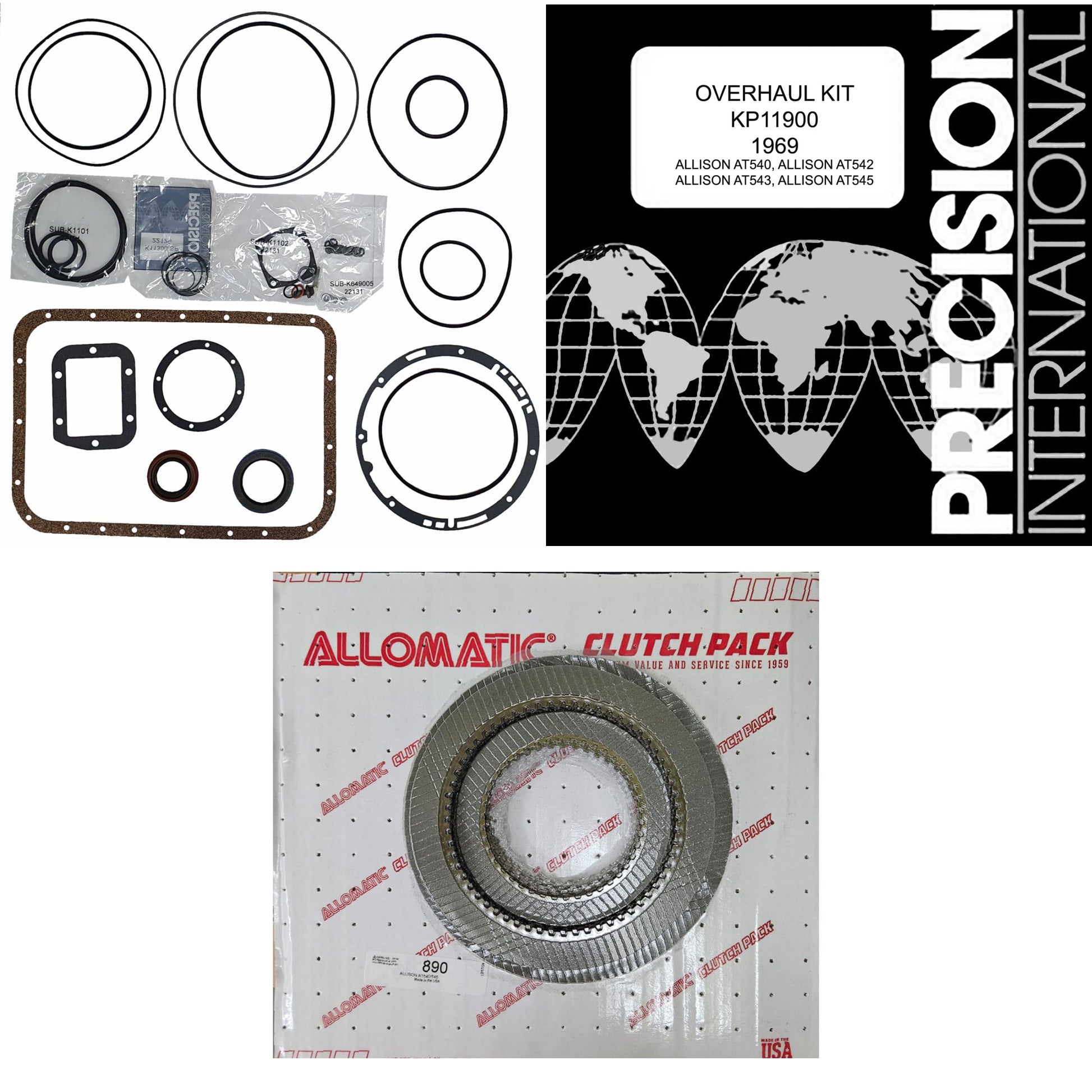 Juego reparacion VW02E DQ250 DSG 2003-