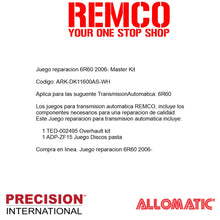 Juego reparacion 6R60 2006-