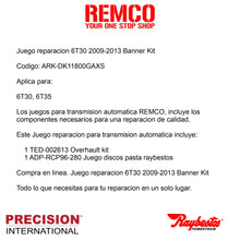 Juego reparacion 6T30 2009-2013 Banner Kit