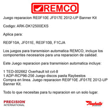 Juego reparacion JF017E 2012-2014 Banner Kit