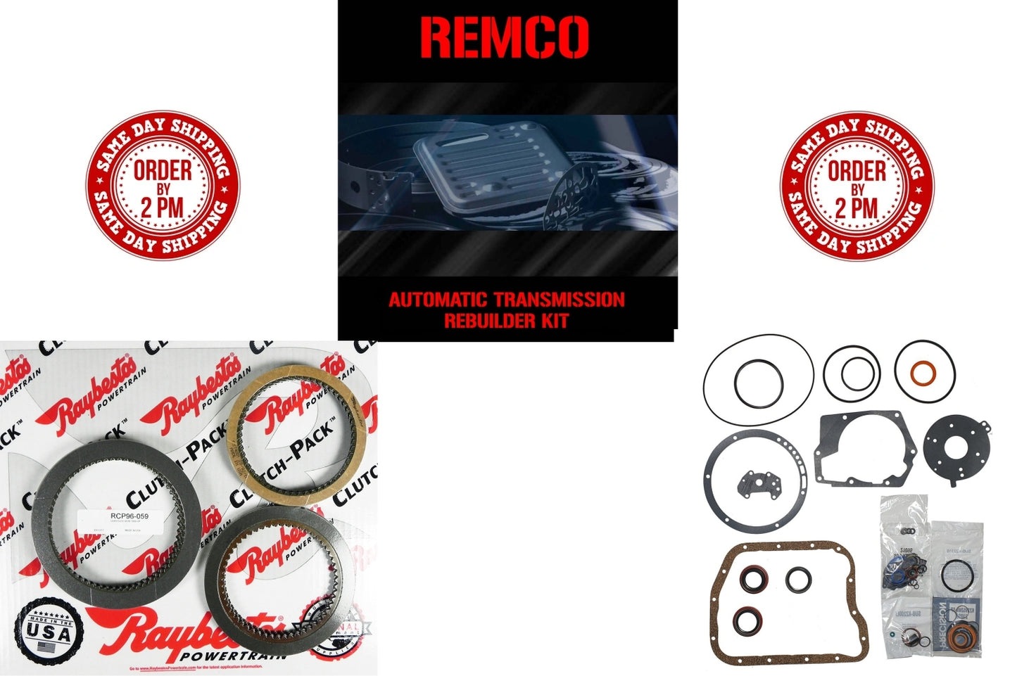 Juego reparacion 36RH 37RH A727 1971-1993 Banner Kit