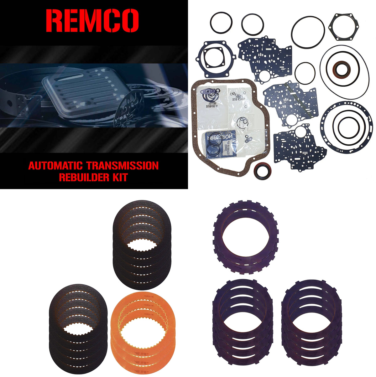 Juego reparacion TH400 3L80 TH425 1965-1987 Master Kit