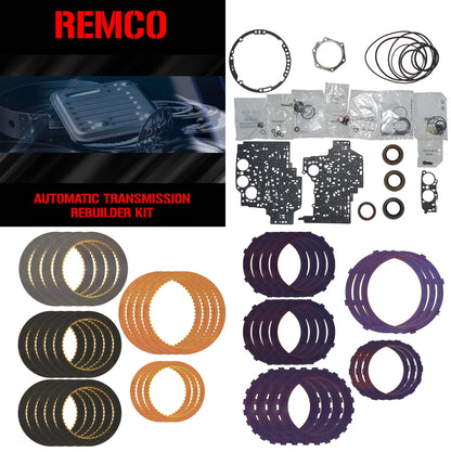 Juego reparacion con pastas y discos acero 4L80E 1997-
