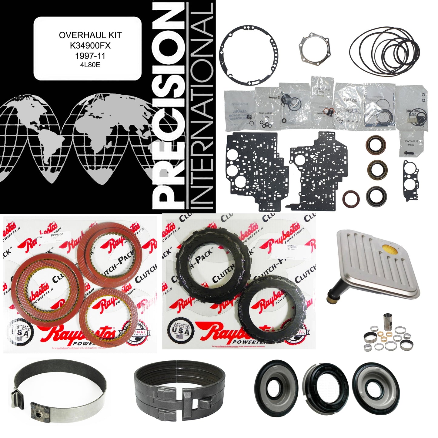 Juego reparacion 4L80E 1997- Stage1
