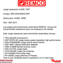 Juego reparacion 4L80E 1997- Stage1