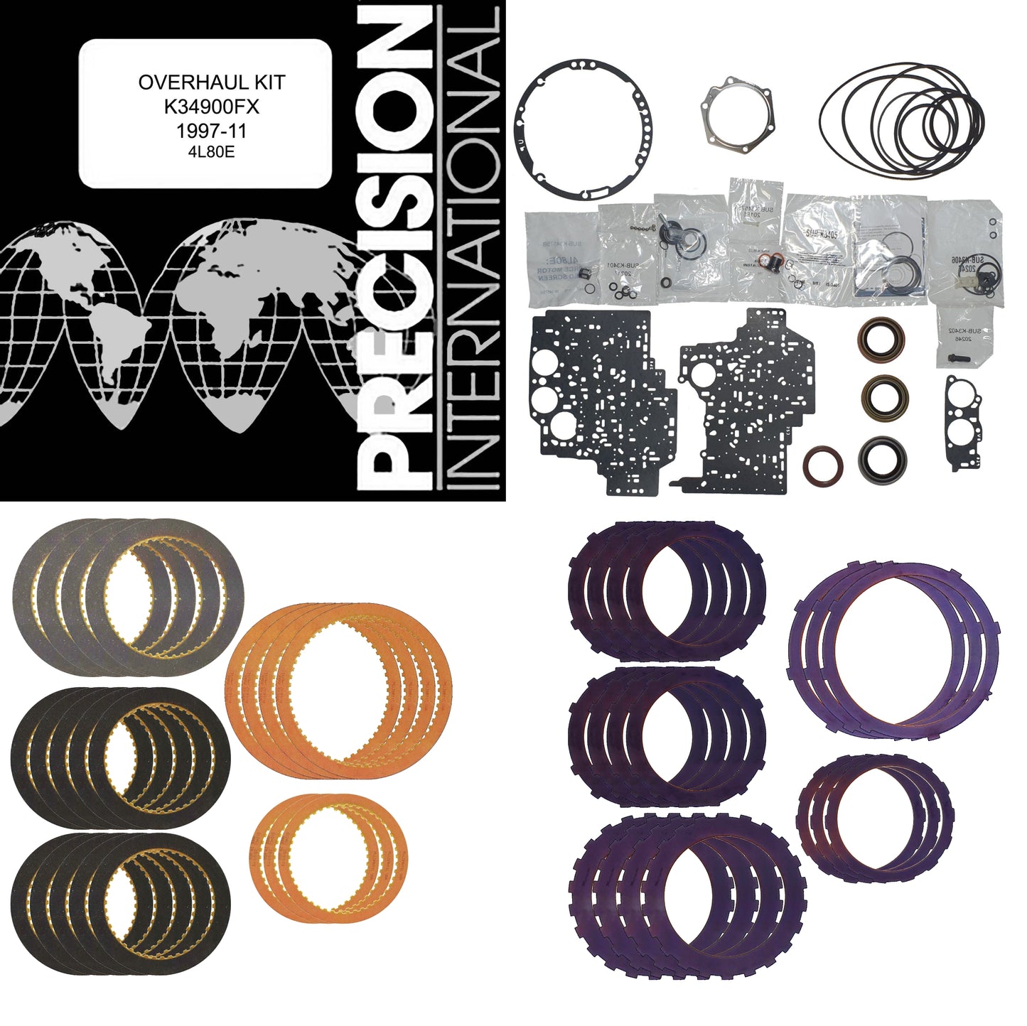 Juego reparacion 4L80E 4L85E 1997-2011 Master Kit