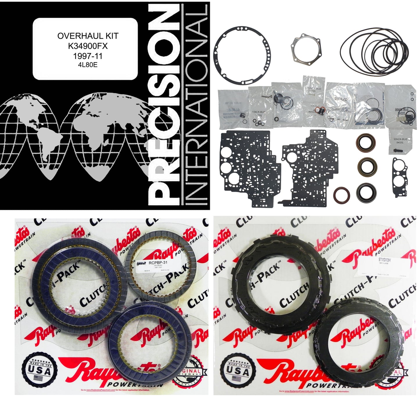 Juego reparacion 4L80E 4L85E 1997-2011 Master Kit Gen2