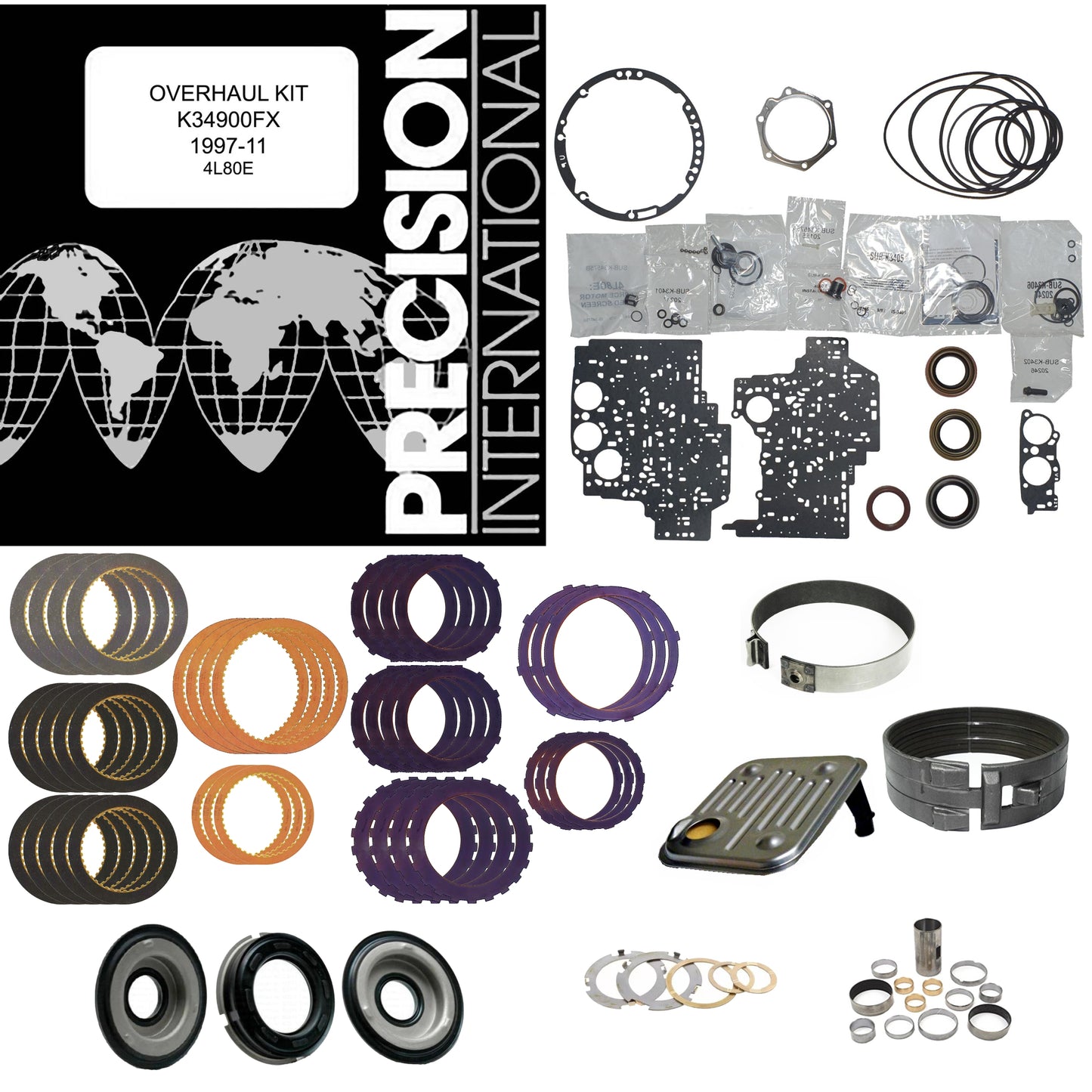Juego reparacion 4L80E 4L85E 1997-2011