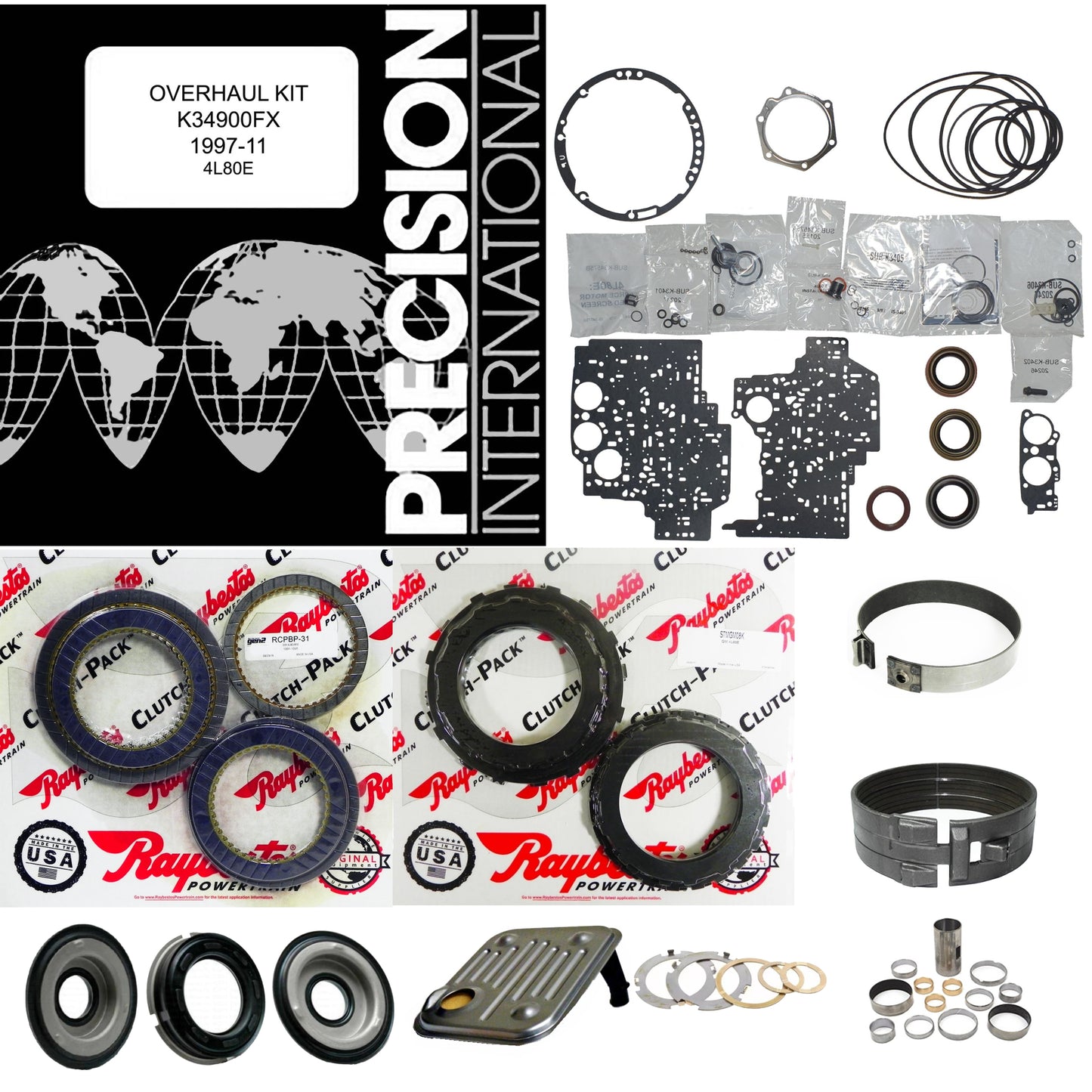 Juego reparacion 4L80E 4L85E 1997-2011 Gen2