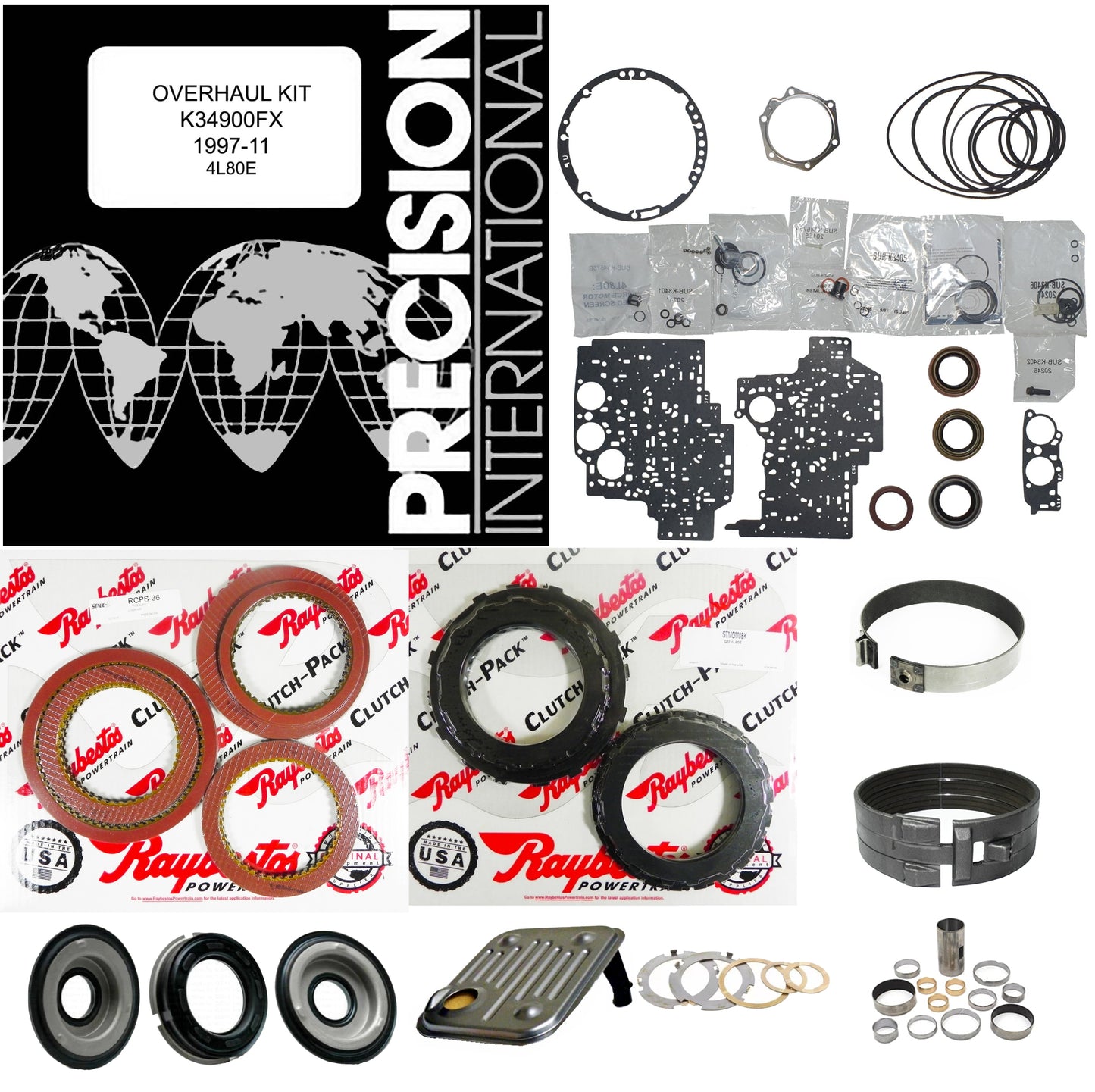 Juego reparacion 4L80E 4L85E 1997-2011 Stage1
