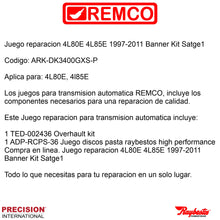 Juego reparacion 4L80E 4L85E 1997-2011 Banner Kit Stage1