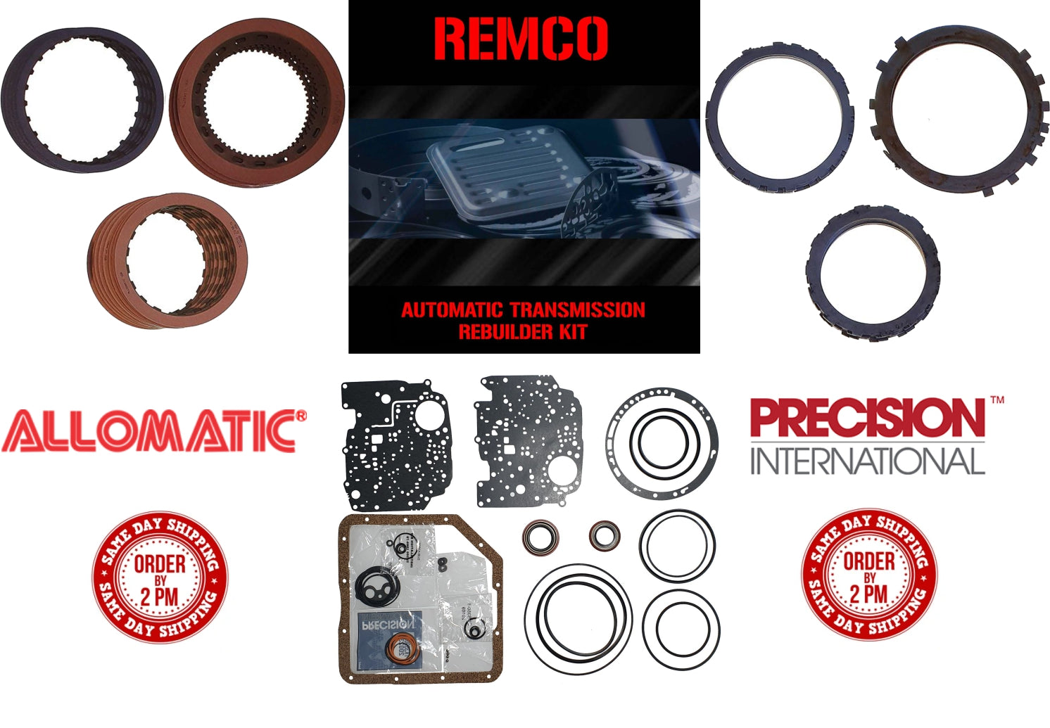 Juego reparacion TH350 TH250 1969-1980 Master Kit Stage1