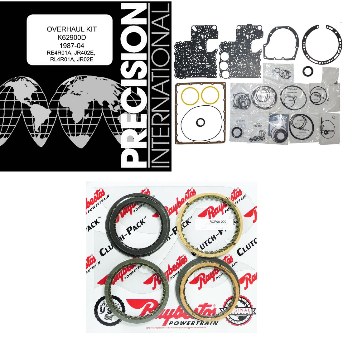Juego reparacion RE4R01A R4AEL 4WD 1988-2004 Banner Kit
