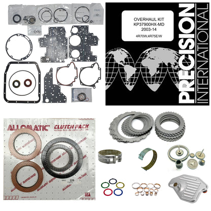 Juego reparacion con pistones banda reversa y discos acero 4R75W 2003-