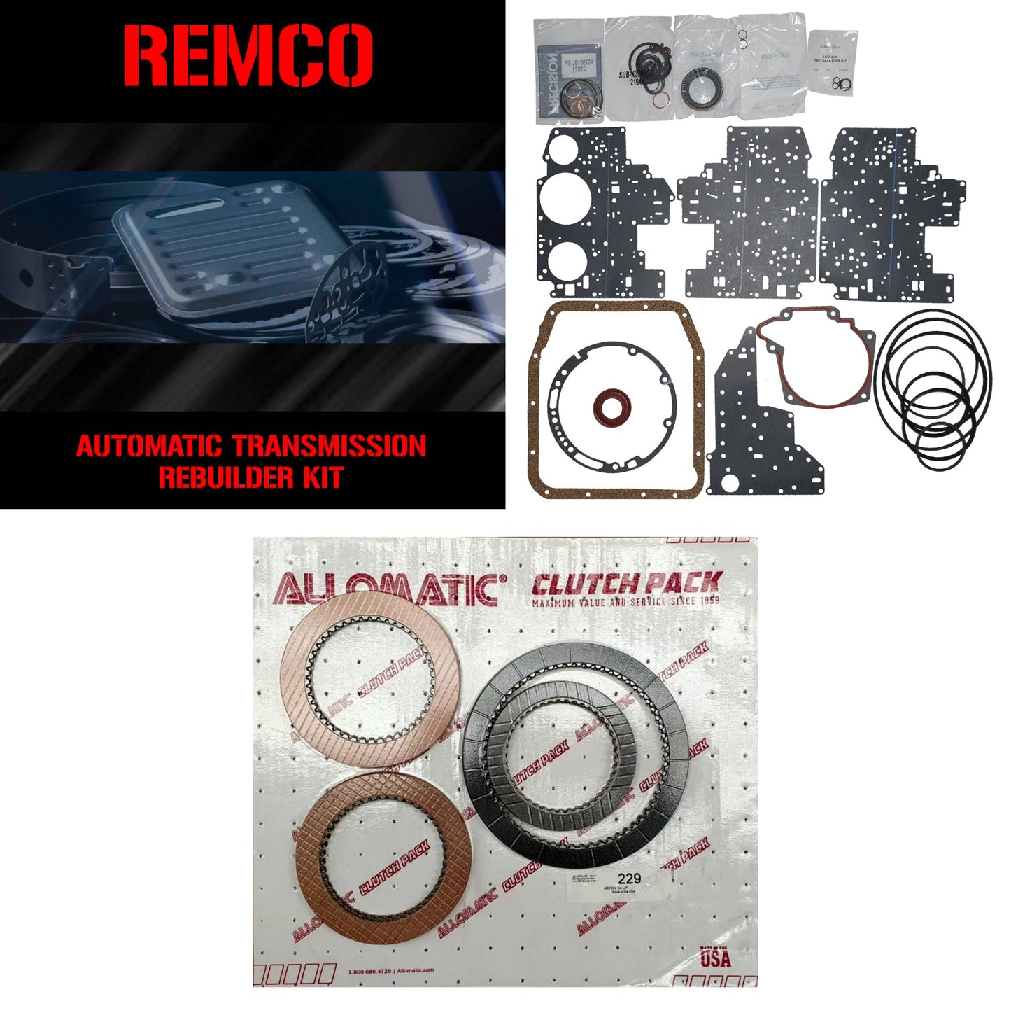 Juego reparacion AODE 4R70W 1996-2002 Banner Kit