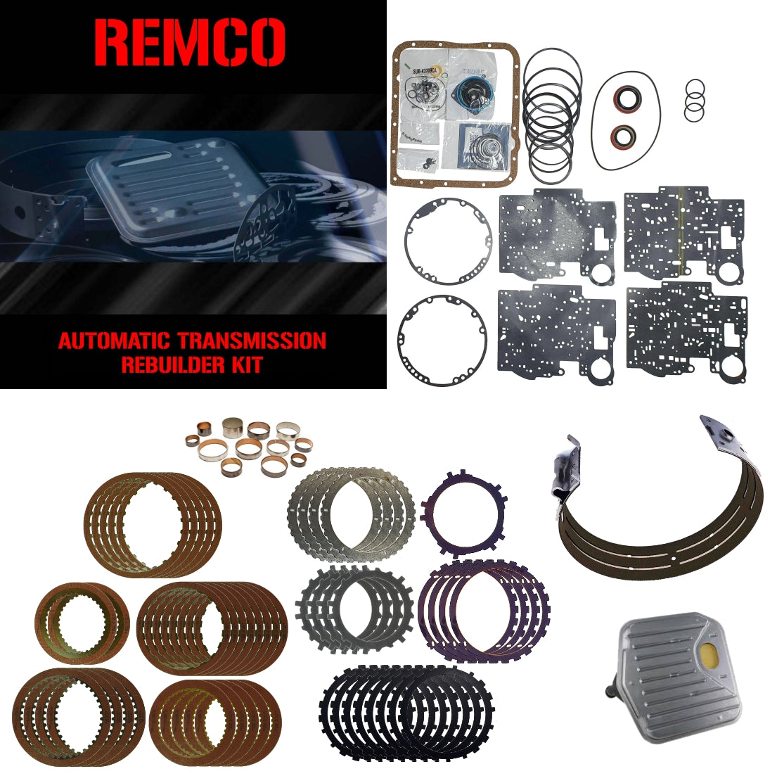 Juego reparacion 700R4 4L60 1982-1993 Stage1 con aceros