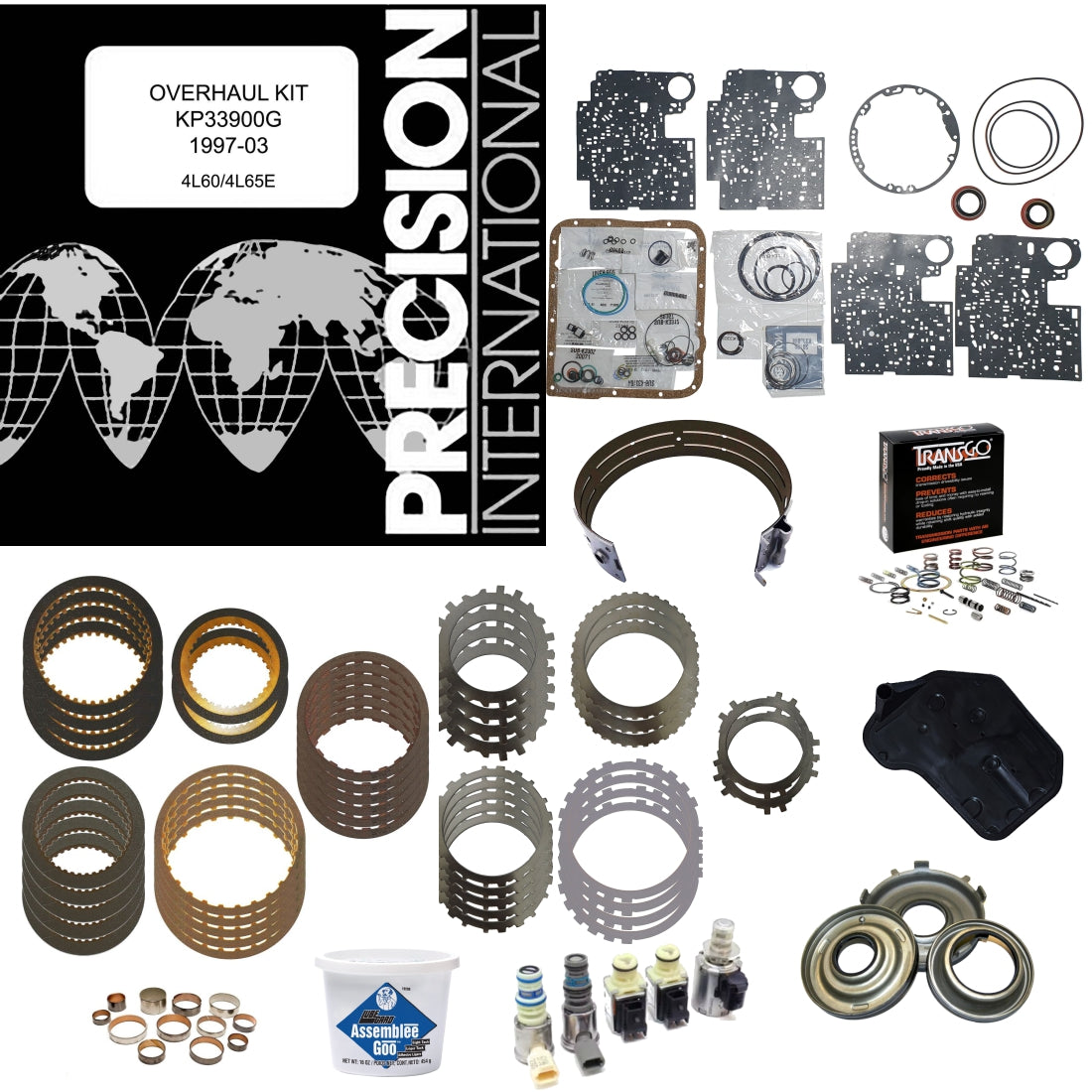 Juego reparacion 4L60E 4L65E 4L70E M70 1997-2003 Super master