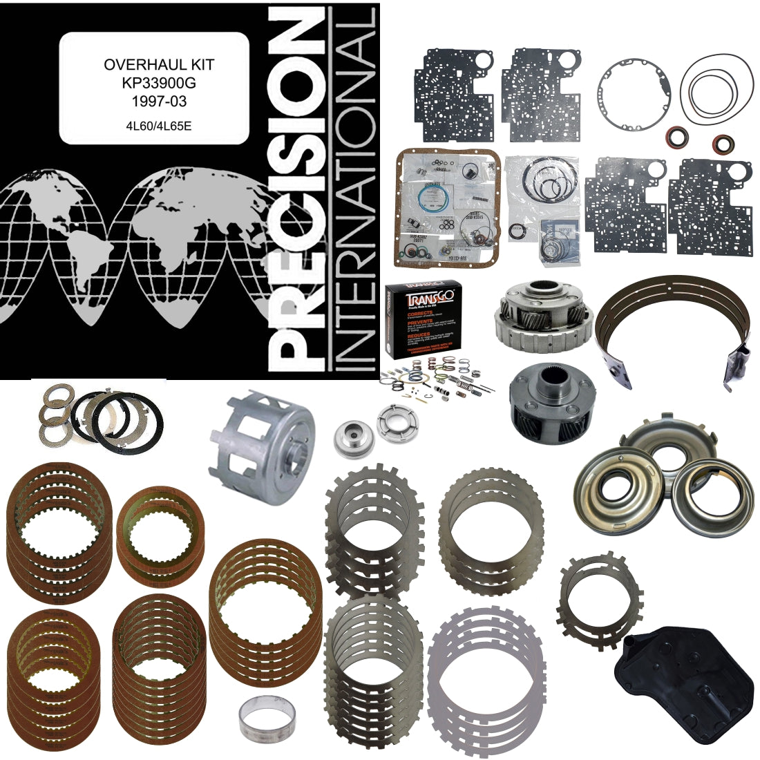 Juego reparacion 4L60E 4L65E M32 97-03 Super kit con planetarios