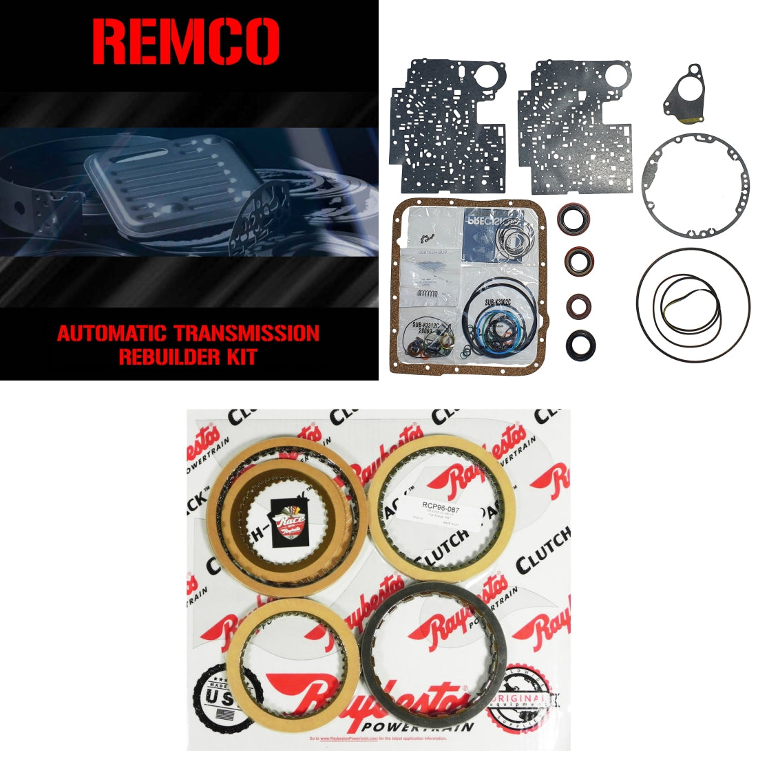 Juego reparacion 4L60E 4L65E 4L70E M70 2004-2013 Raybestos