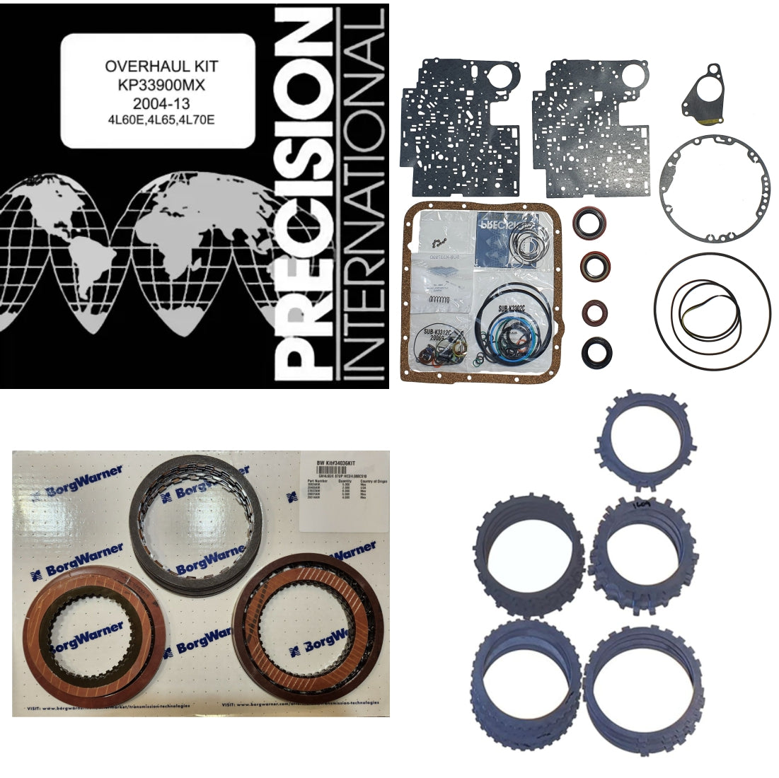 Juego reparacion 4L60E 4L65E 4L70E M70 2004-2013 Master Kit Borgwarner