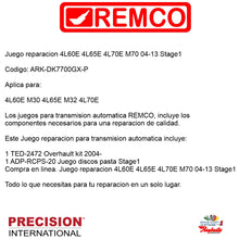 Juego reparacion 4L60E 4L65E 4L70E M70 04-13 Stage1