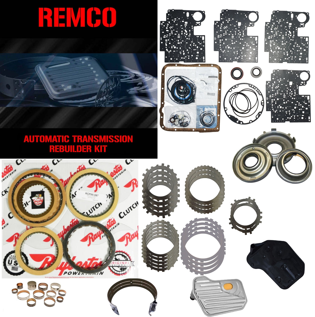 Juego reparacion 4L60E M30 4L65E M32 1993-2003 Super kit Raybestos