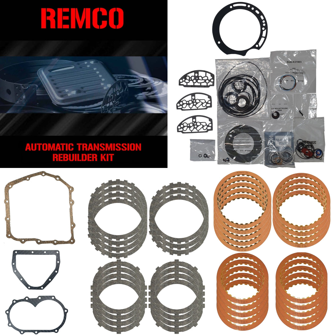 Juego reparacion A604 40TE 41TE 1989-2003 Master Kit