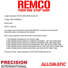Juego reparacion 4F27E 2000-2008 banner Kit