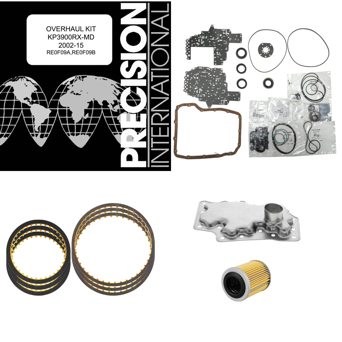 Juego reparacion basica RE0F09A RE0F09B JF010E CVT-Xtronic 2002-2015