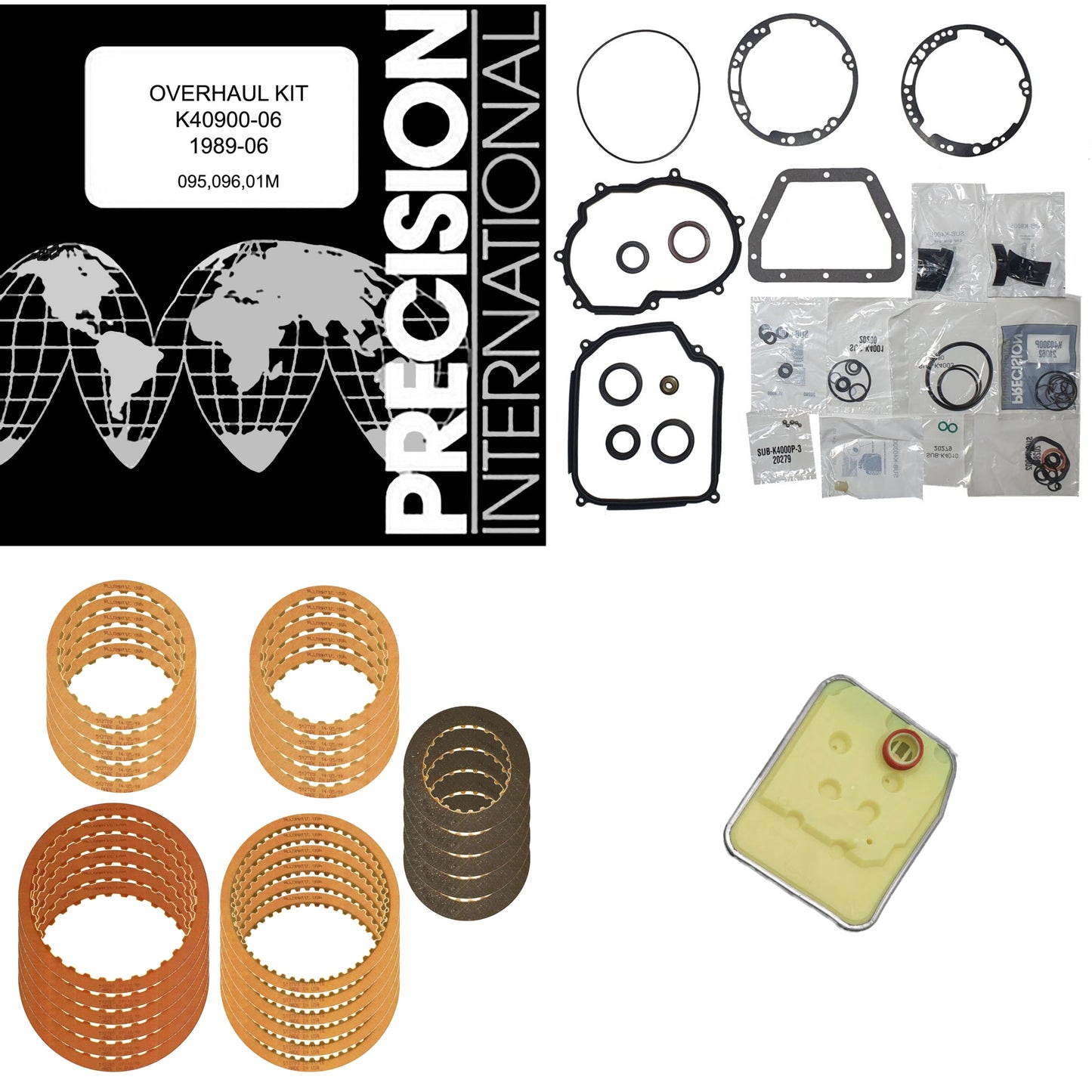 Juego reparacion basica VW01M VW096 1989-2006