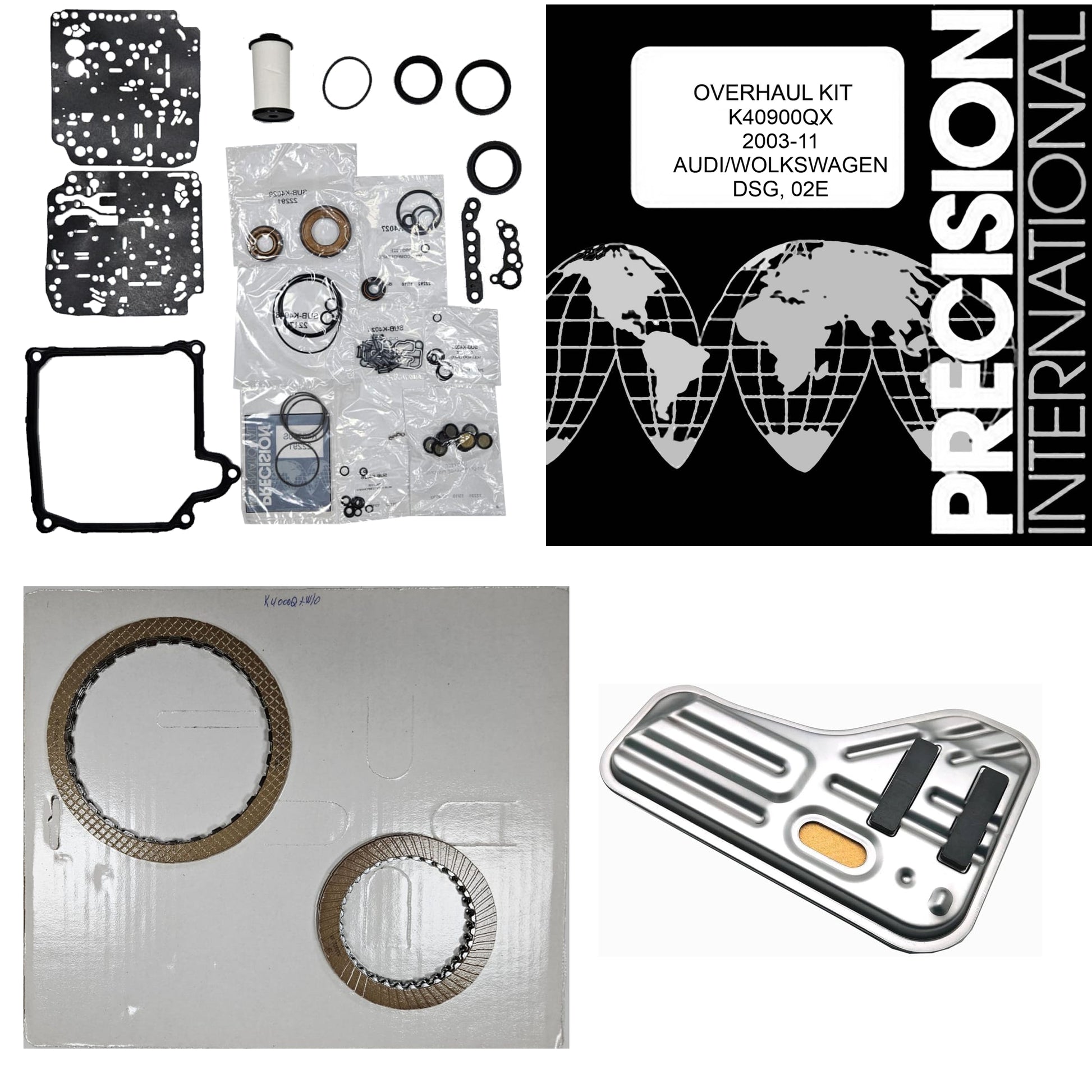 Juego reparacion basica VW02E DQ250 DSG 2003-