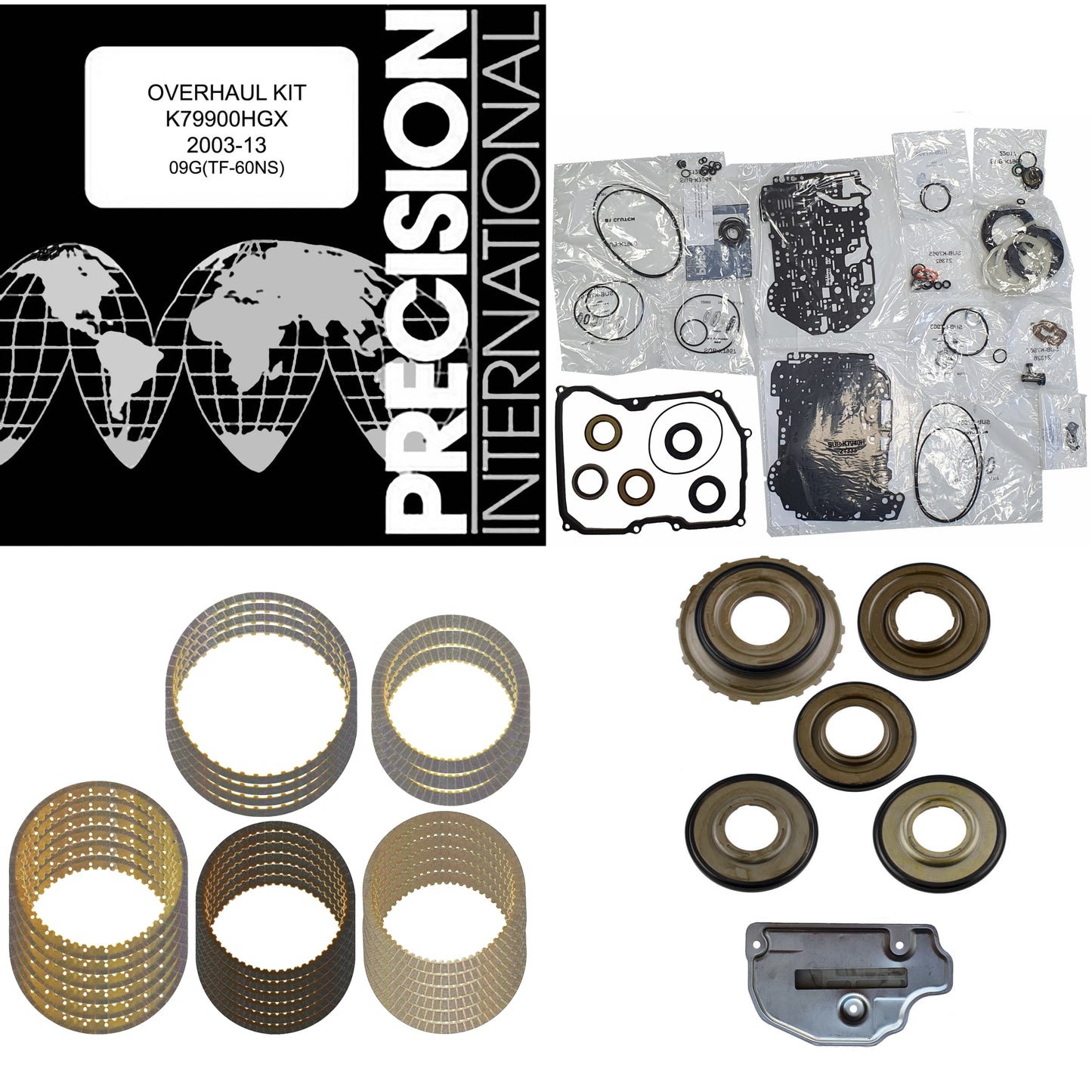 Juego reparacion basica TF60-SN VW09G 2003-2013 Pistones