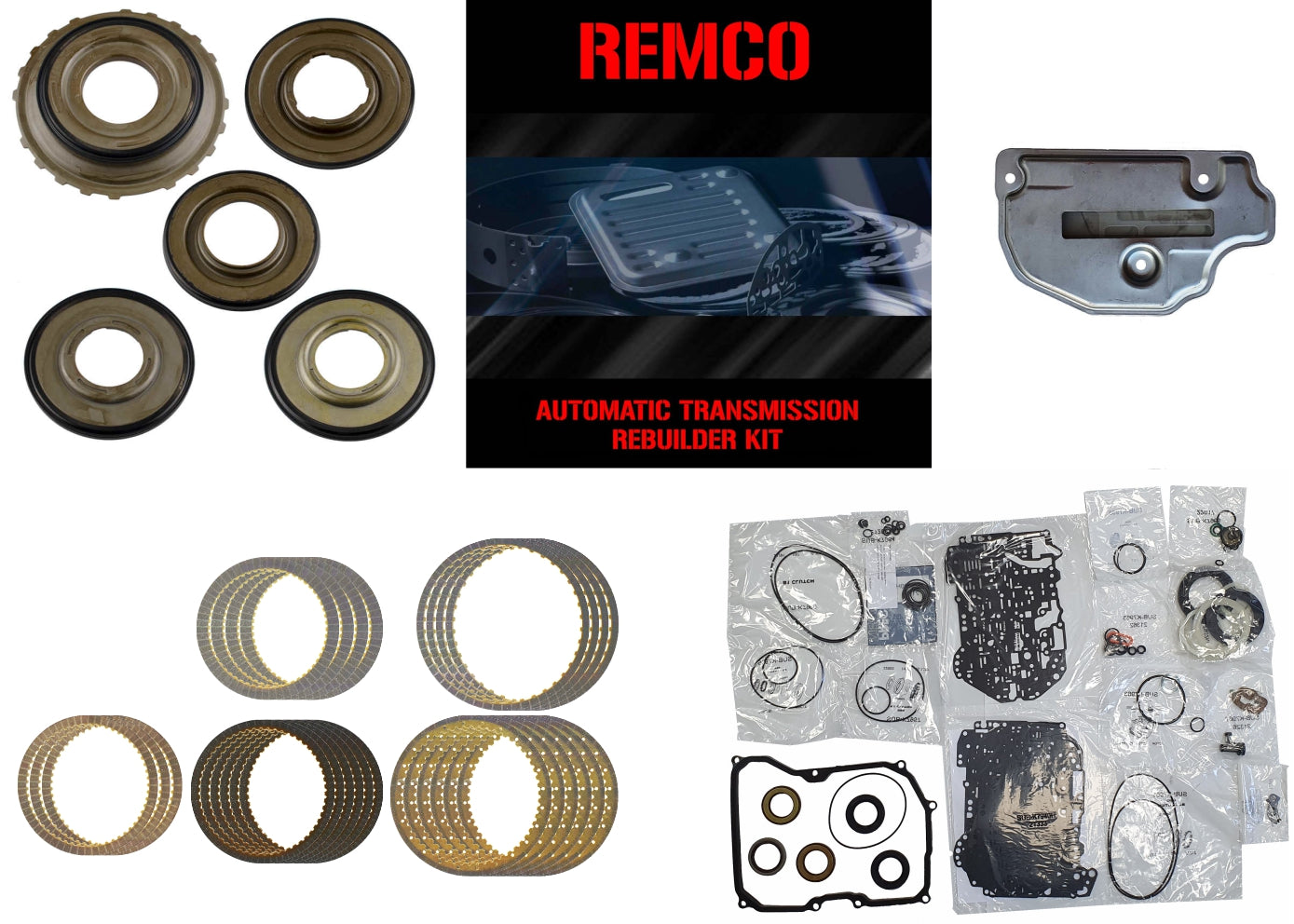 Juego reparacion basica TF60-SN VW09G 2003-2013 Pistones