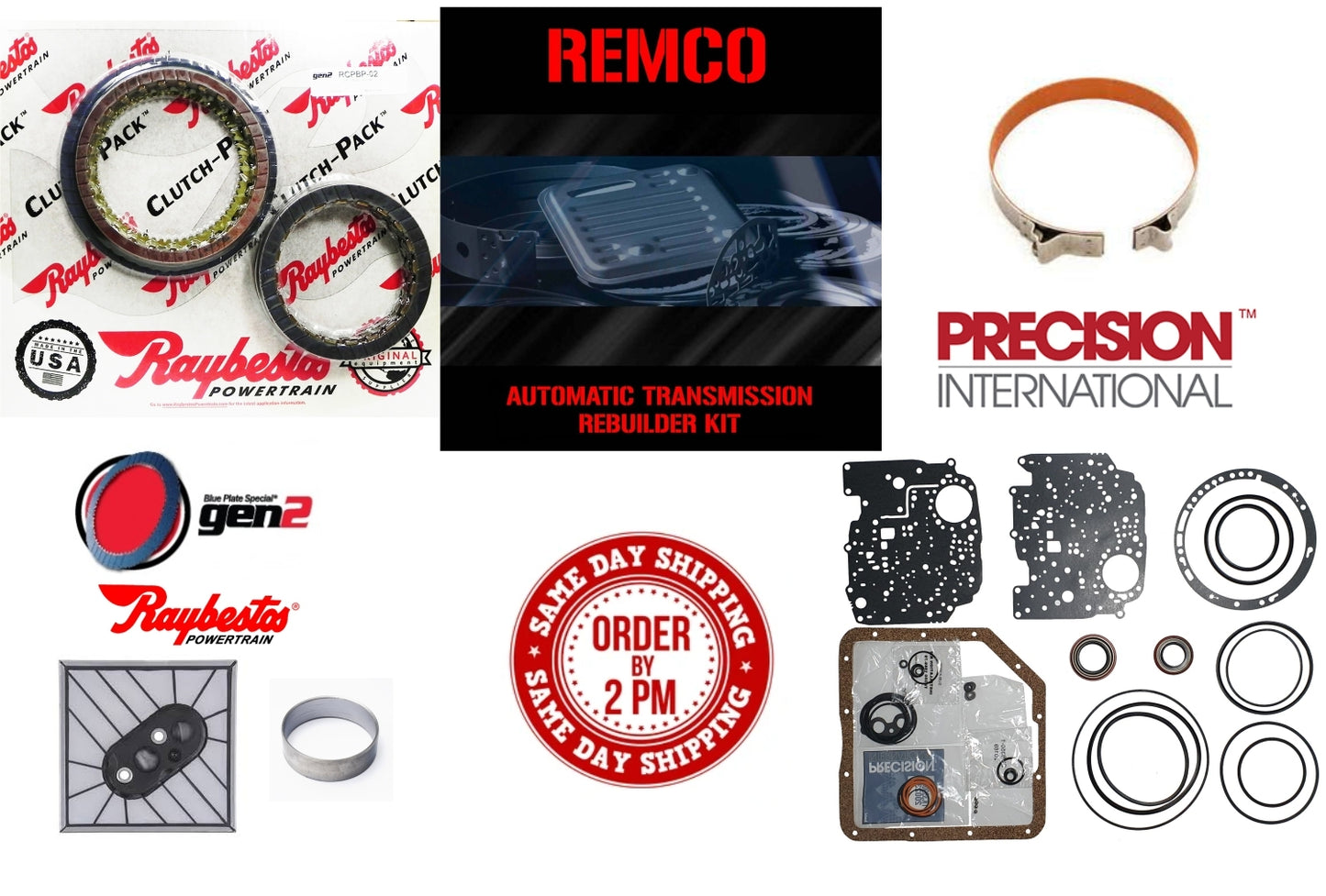 Juego reparacion basica TH350 TH250 1969-1980 GEN2