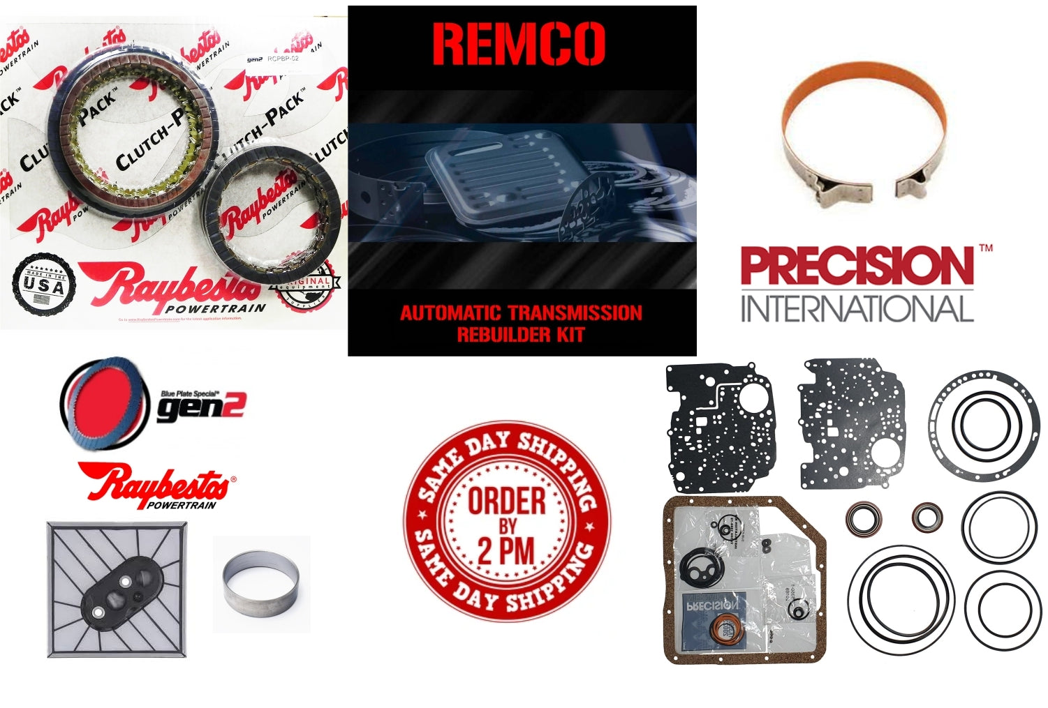 Juego reparacion basica TH350 TH250 1969-1980 GEN2