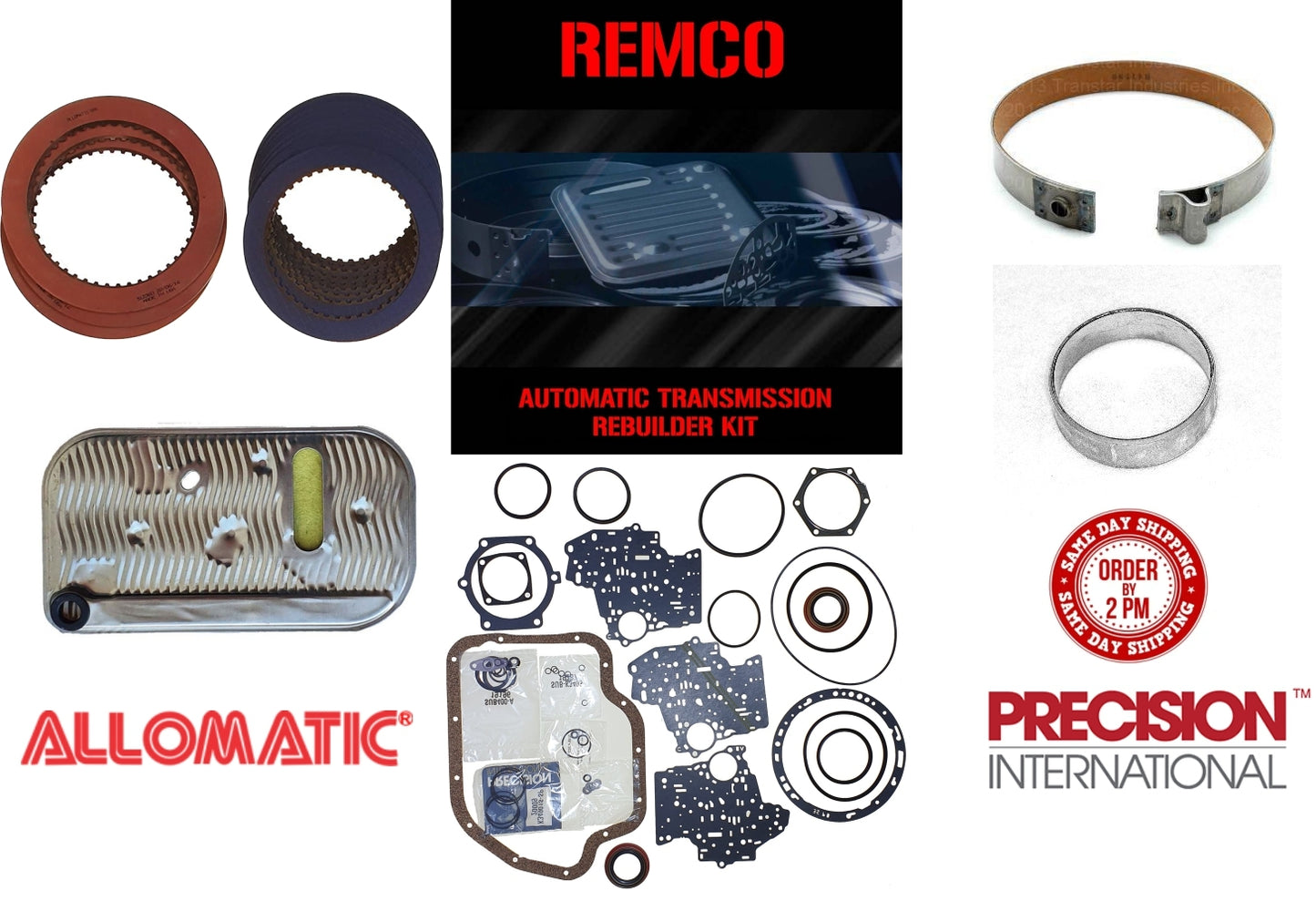 Juego reparacion basica TH400 3L80 TH425 1965-1987