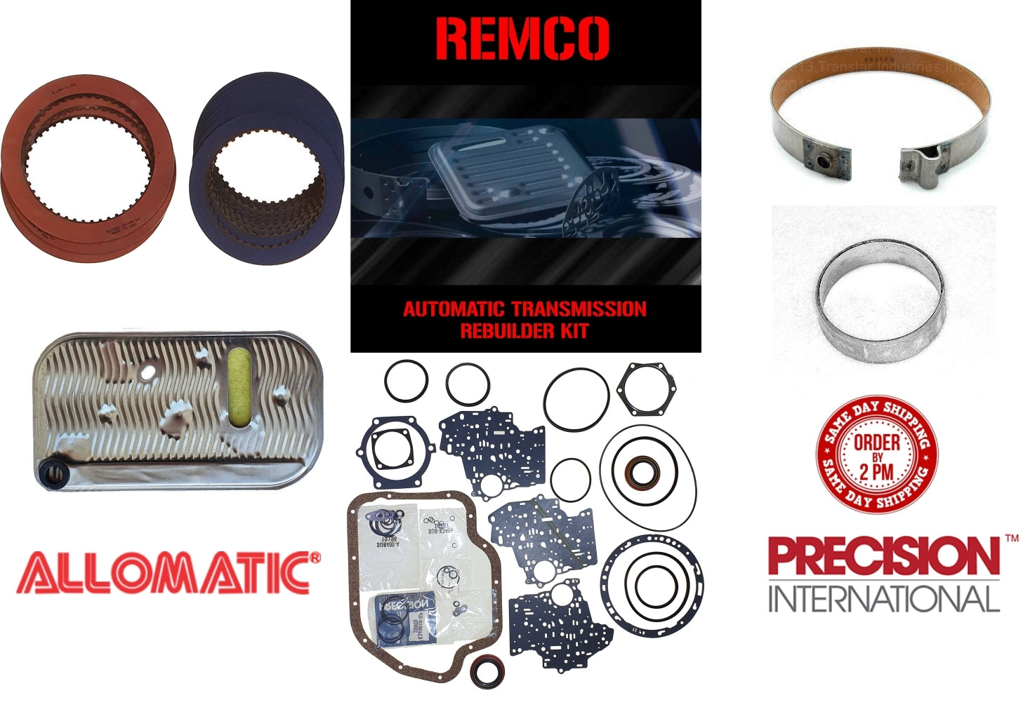 Juego reparacion basica TH400 3L80 TH425 1965-1987