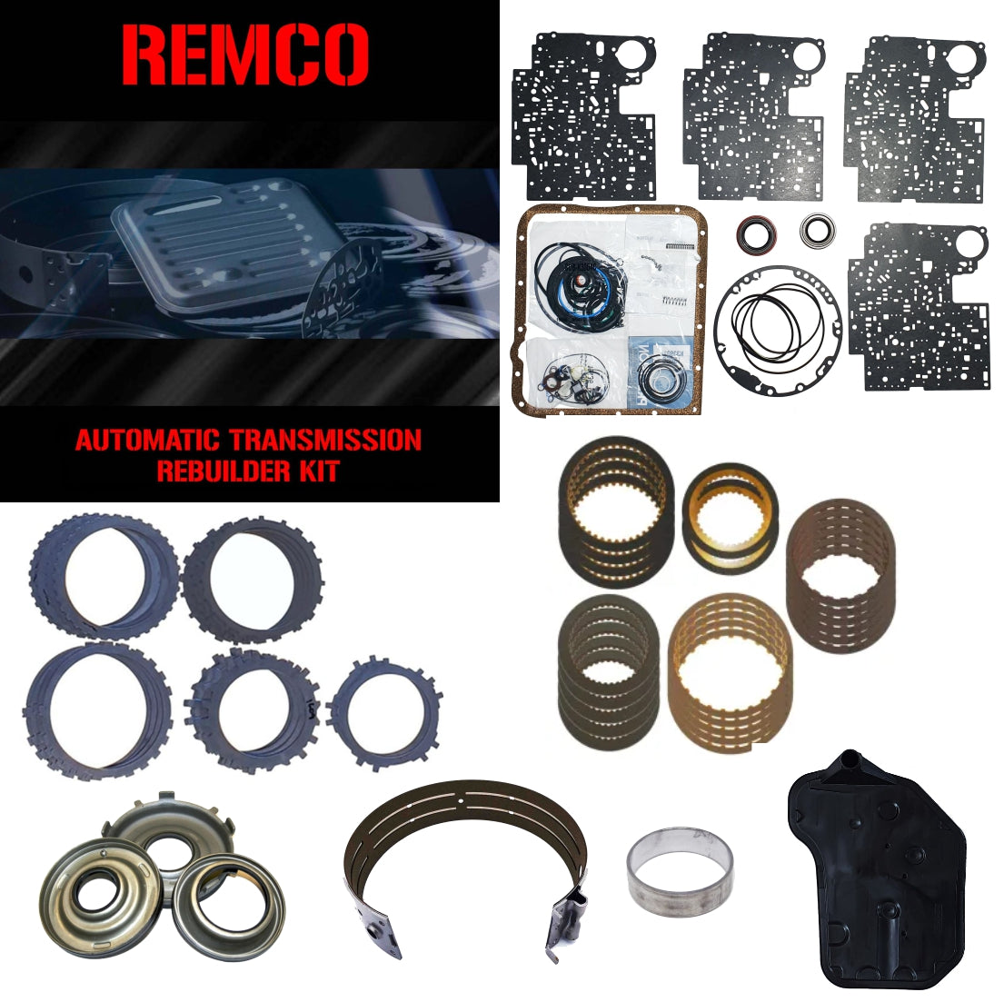 Juego reparacion 4L60E M30 4L65E M32 1997-2003 Basico HE aceros y pistones