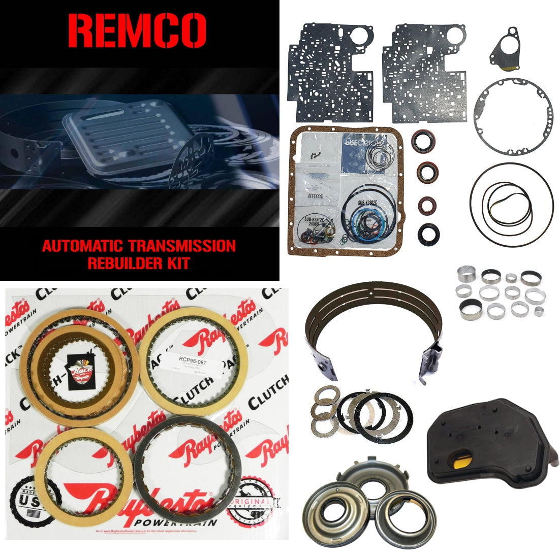 Juego reparacion 4L60E 4L65E 4L70E M70 2004-2013 Raybestos