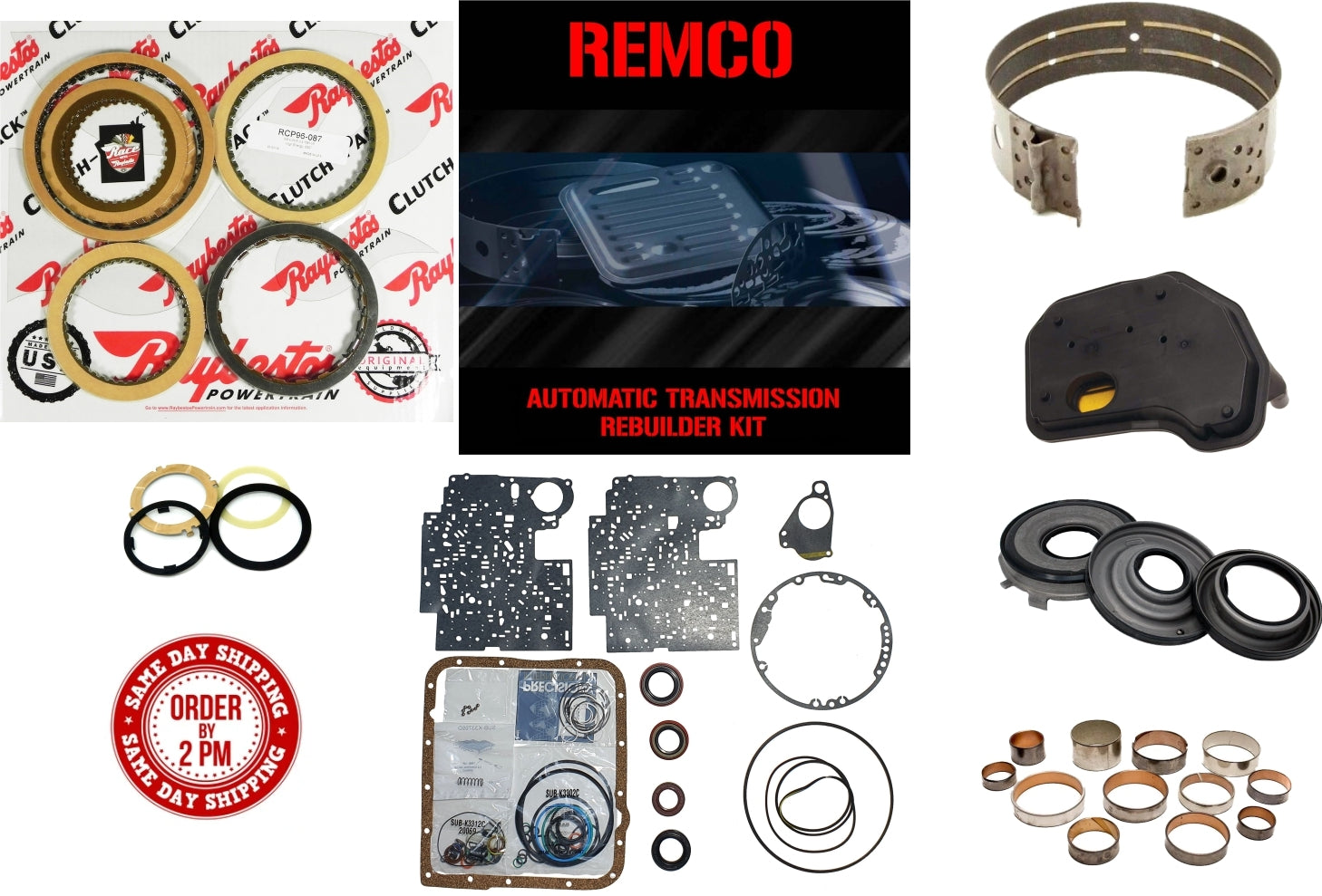 Juego reparacion 4L60E 4L65E 4L70E M70 2004-2013 Raybestos