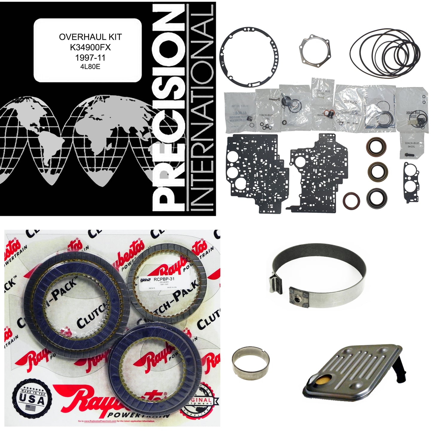 Juego reparacion basica 4L80E 4L85E 1990-1996 GEN2