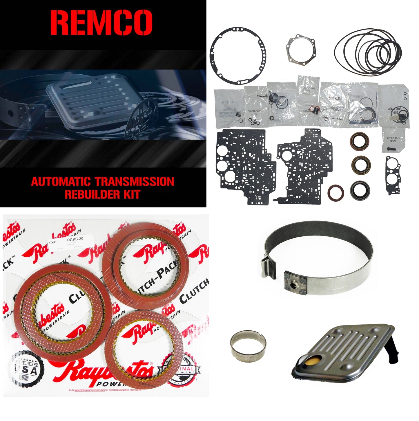 Juego reparacion basica 4L80E 4L85E 1997-2011 Stage1