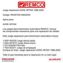 Juego reparacion AODE 4R70W 1996-2002