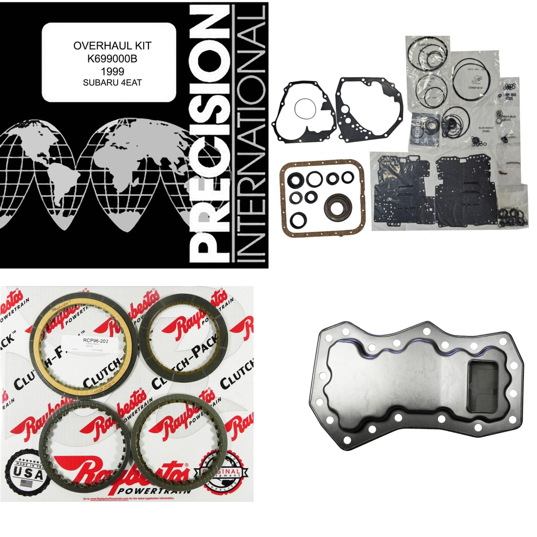 Juego reparacion basica 4EAT SUBARU 1998-2008